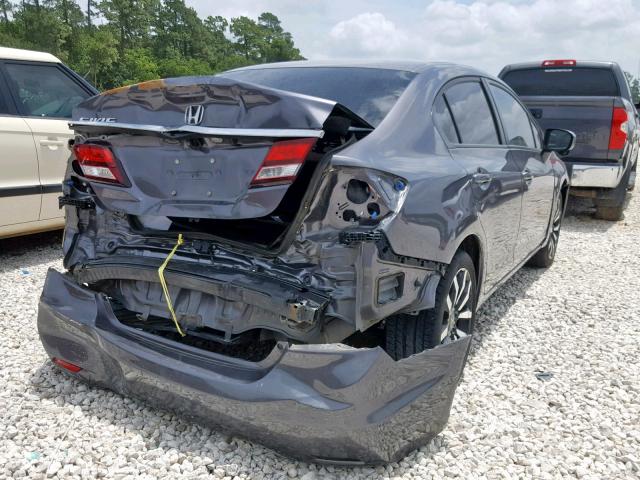 19XFB2F97EE002204 - 2014 HONDA CIVIC EXL 灰色 照片 4
