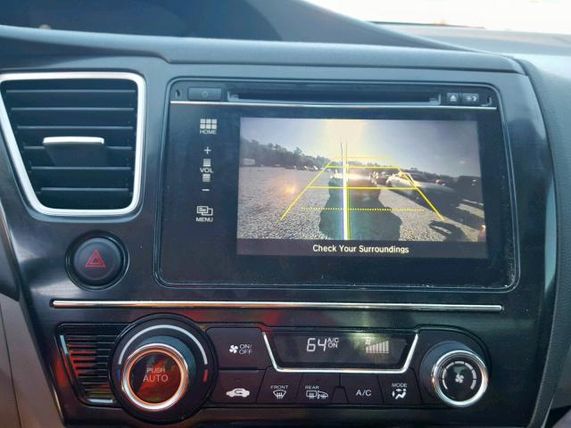 19XFB2F97EE002204 - 2014 HONDA CIVIC EXL 灰色 照片 9