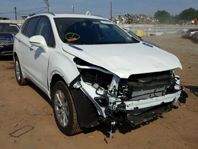 LRBFXDSA4HD012321 - 2017 BUICK ENVISION E WHITE photo 1