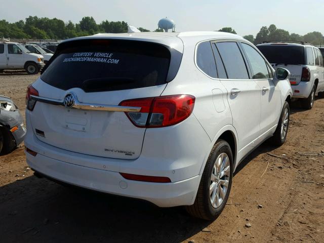 LRBFXDSA4HD012321 - 2017 BUICK ENVISION E WHITE photo 4