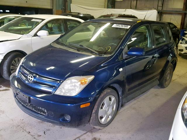 JTKKT624150113071 - 2005 TOYOTA SCION XA BLUE photo 2