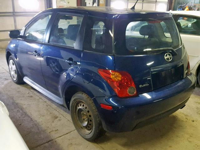 JTKKT624150113071 - 2005 TOYOTA SCION XA BLUE photo 3