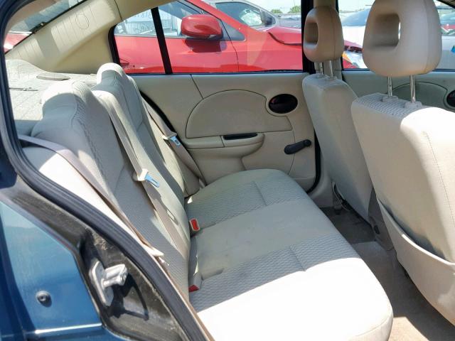 1G8AZ55F07Z187745 - 2007 SATURN ION LEVEL GREEN photo 6
