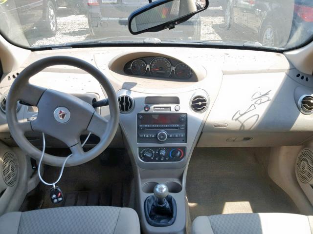 1G8AZ55F07Z187745 - 2007 SATURN ION LEVEL GREEN photo 9