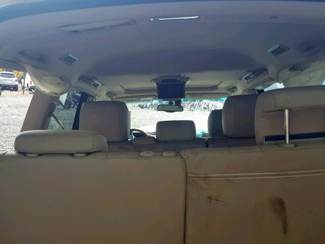 JTJBT20X340067168 - 2004 LEXUS GX 470 WHITE photo 9