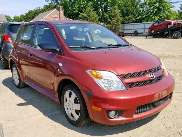 JTKKT624960153447 - 2006 TOYOTA SCION XA RED photo 1