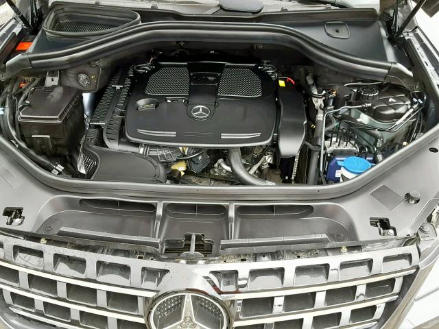 4JGDA5JBXEA272712 - 2014 MERCEDES-BENZ ML 350 GRAY photo 7