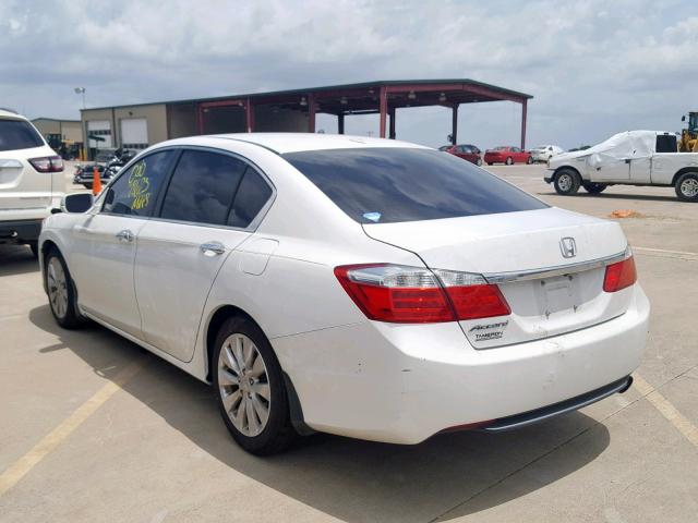 1HGCR2F81FA210543 - 2015 HONDA ACCORD EXL WHITE photo 3