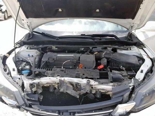 1HGCR2F81FA210543 - 2015 HONDA ACCORD EXL WHITE photo 7