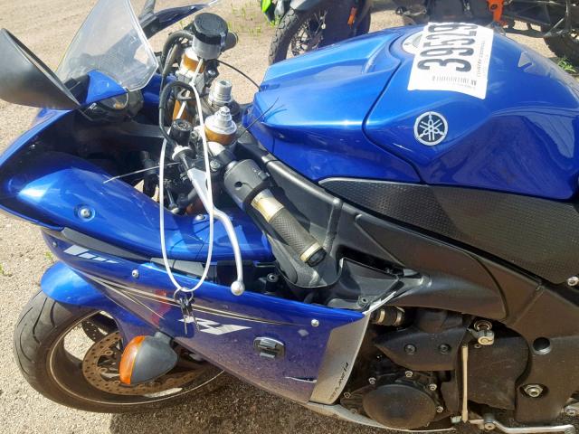 JYARN23E9AA007368 - 2010 YAMAHA YZFR1 BLUE photo 5