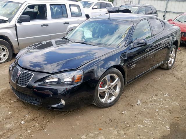2G2WC54C751355105 - 2005 PONTIAC GRAND PRIX BLACK photo 2