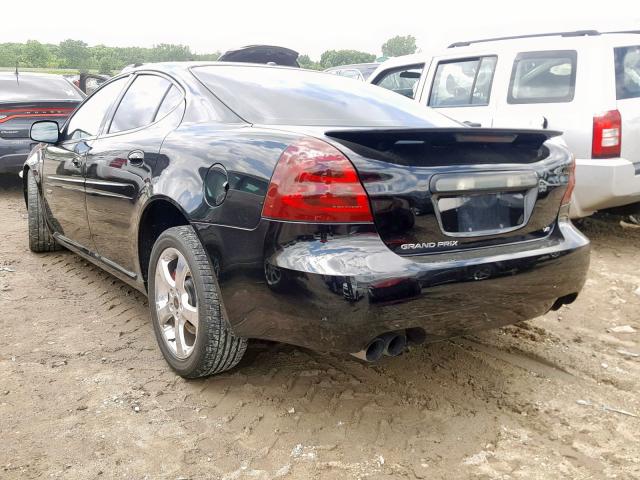 2G2WC54C751355105 - 2005 PONTIAC GRAND PRIX BLACK photo 3