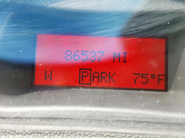 2G2WC54C751355105 - 2005 PONTIAC GRAND PRIX BLACK photo 8