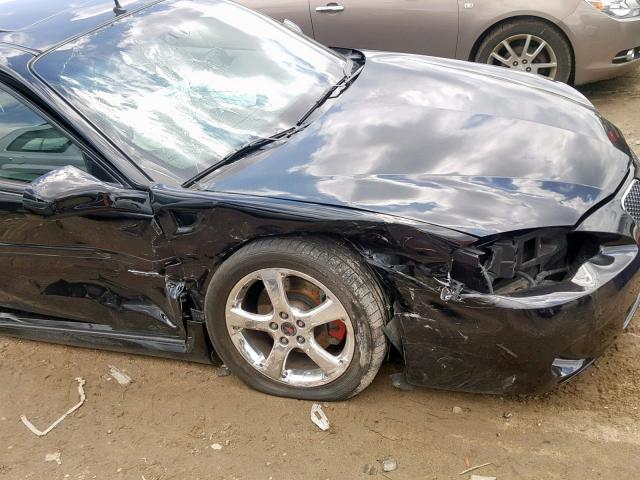 2G2WC54C751355105 - 2005 PONTIAC GRAND PRIX BLACK photo 9
