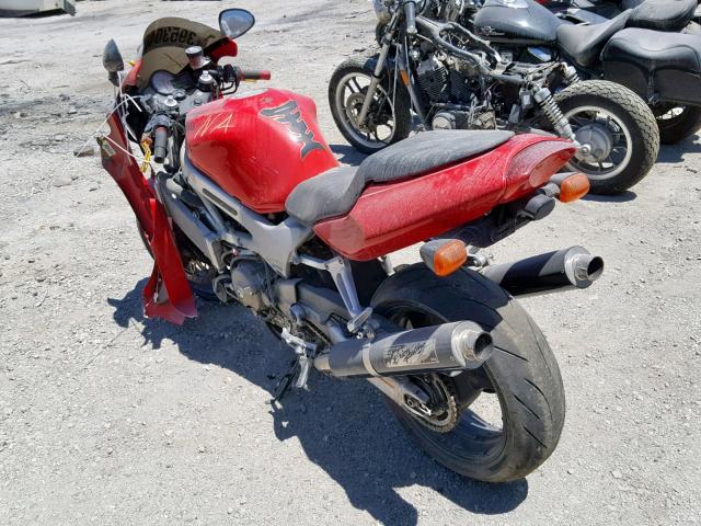 JH2SC36191M300039 - 2001 HONDA VTR1000 F RED photo 3