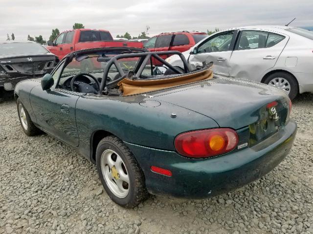 JM1NB3536Y0139632 - 2000 MAZDA MX-5 MIATA GREEN photo 3