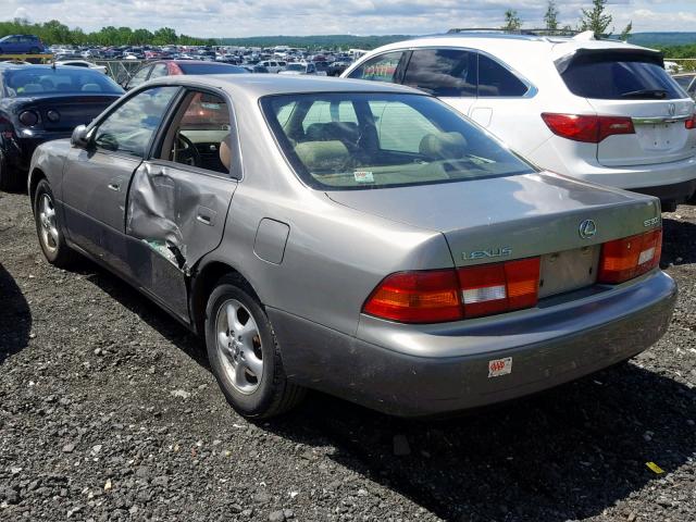 JT8BF22G6V0057712 - 1997 LEXUS ES 300 BEIGE photo 3