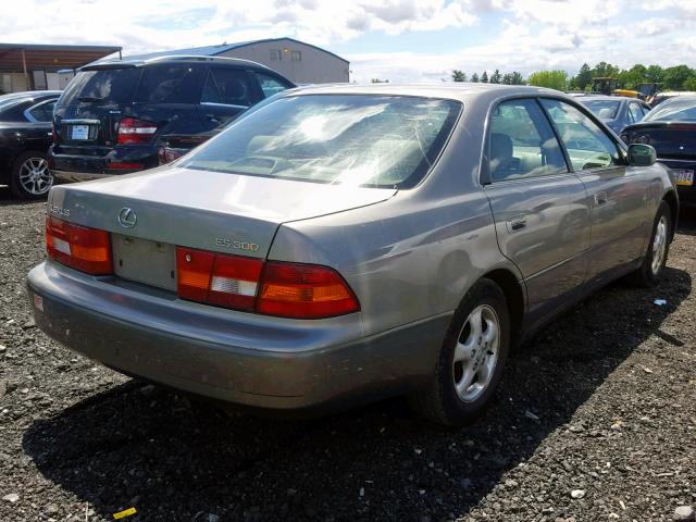 JT8BF22G6V0057712 - 1997 LEXUS ES 300 BEIGE photo 4