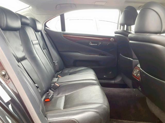 JTHGL46F175000433 - 2007 LEXUS LS 460L GRAY photo 6