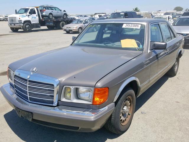 WDBCB20C0FA142881 - 1985 MERCEDES-BENZ 300 SD BEIGE photo 2