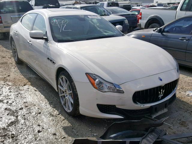 ZAM56RRA2F1142322 - 2015 MASERATI QUATTROPOR YELLOW photo 1