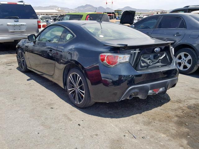 JF1ZCAC16D2609716 - 2013 SUBARU BRZ 2.0 LI BLACK photo 3