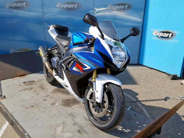 JS1GR7MA3B2103267 - 2011 SUZUKI GSX750 BLUE photo 1