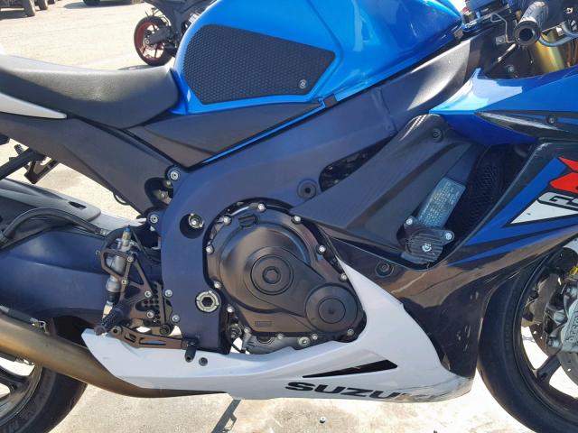 JS1GR7MA3B2103267 - 2011 SUZUKI GSX750 BLUE photo 7