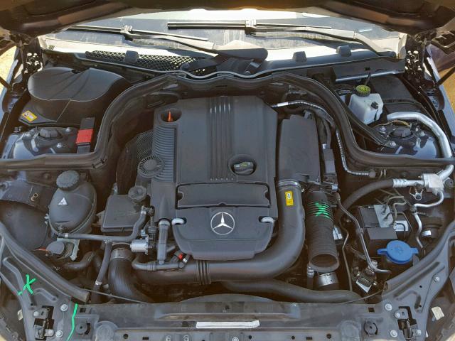 WDDGJ4HB5DG041915 - 2013 MERCEDES-BENZ C 250 BLUE photo 7