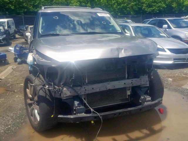 JN8AZ2NC4B9300393 - 2011 INFINITI QX56 SILVER photo 9