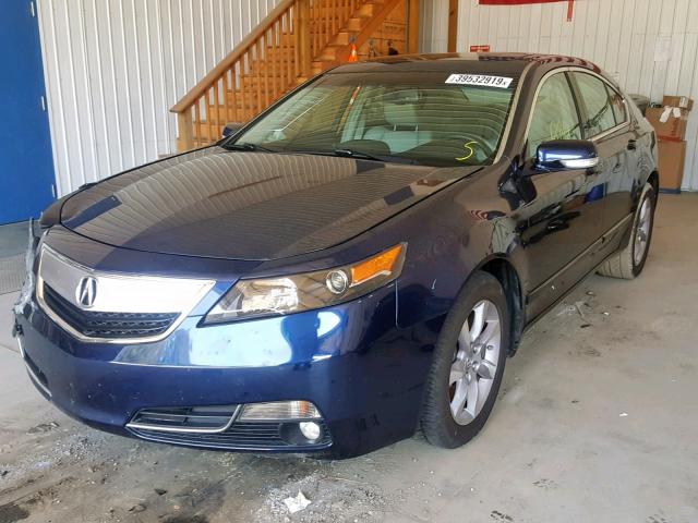 19UUA8F53DA002214 - 2013 ACURA TL TECH BLUE photo 2