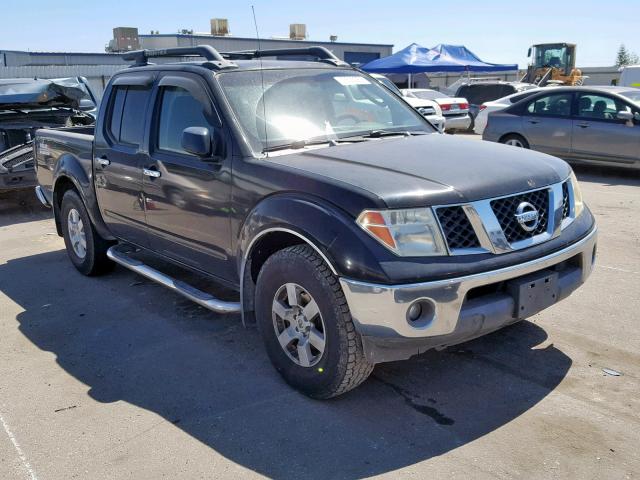 1N6AD07W85C414214 - 2005 NISSAN FRONTIER C BLACK photo 1