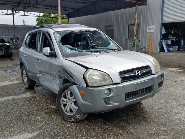 KM8JN12D78U813590 - 2008 HYUNDAI TUCSON SE SILVER photo 1