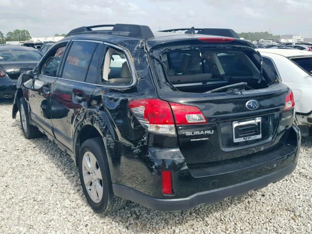 4S4BRCLC2B3417140 - 2011 SUBARU OUTBACK 2. CHARCOAL photo 3