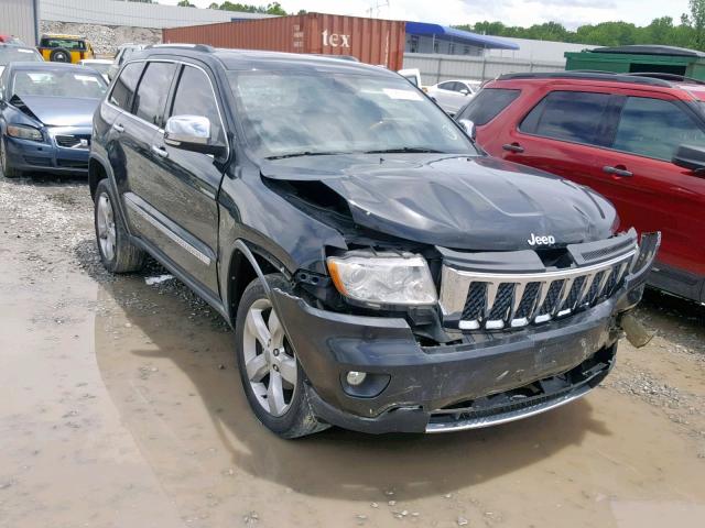 1C4RJECG7CC278293 - 2012 JEEP GRAND CHER BLACK photo 1