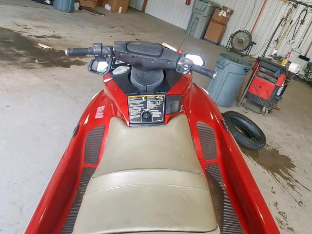 YAMA5192B808 - 2008 YAMAHA JETSKI RED photo 5