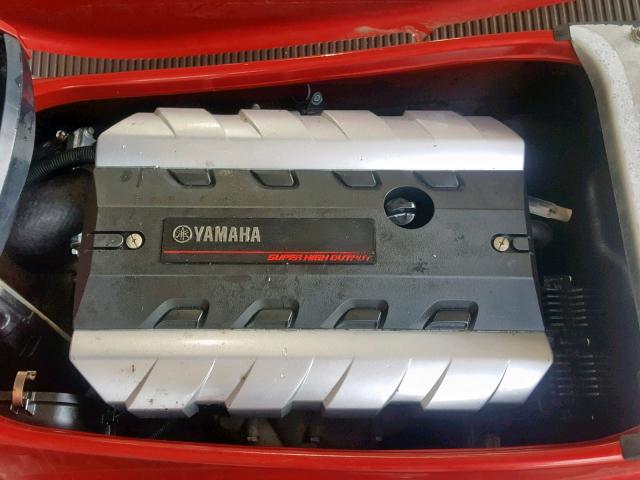 YAMA5192B808 - 2008 YAMAHA JETSKI RED photo 7