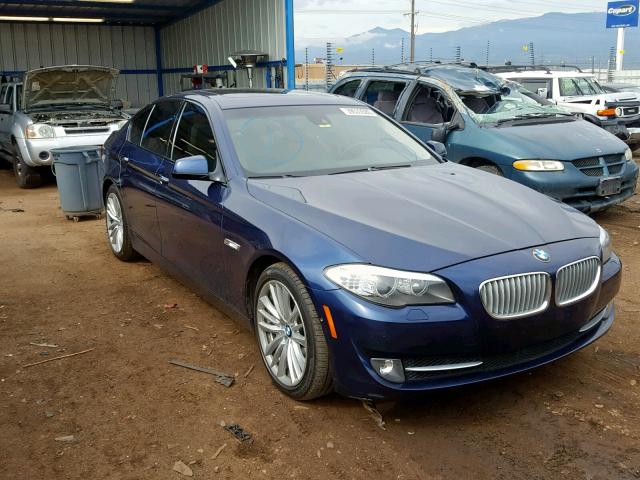 WBAFU9C53BC278075 - 2011 BMW 550 XI BLUE photo 1