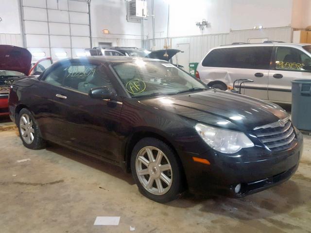 1C3LC65M38N634943 - 2008 CHRYSLER SEBRING LI BLACK photo 1