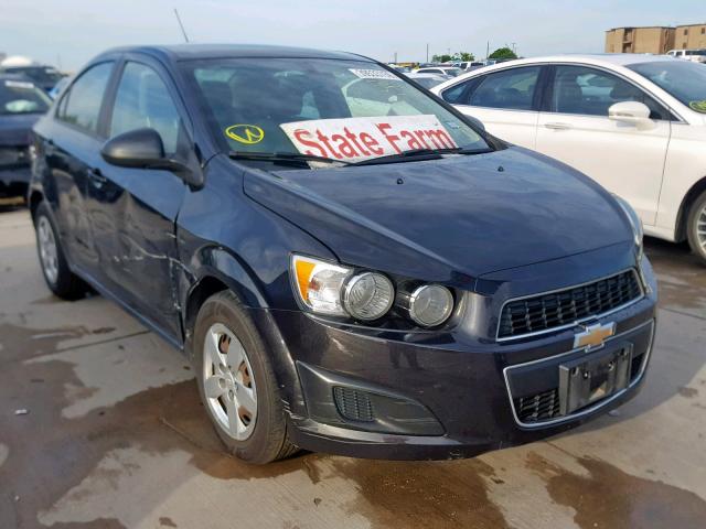 1G1JA5SH8F4151082 - 2015 CHEVROLET SONIC LS 黑色 照片 1