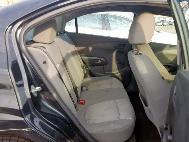 1G1JA5SH8F4151082 - 2015 CHEVROLET SONIC LS 黑色 照片 6