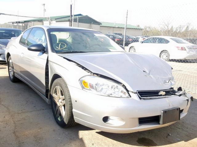 2G1WK15K279404107 - 2007 CHEVROLET MONTE CARL SILVER photo 1