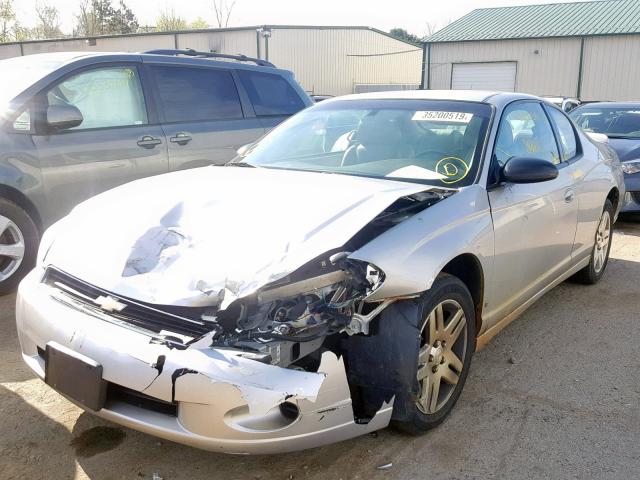 2G1WK15K279404107 - 2007 CHEVROLET MONTE CARL SILVER photo 2