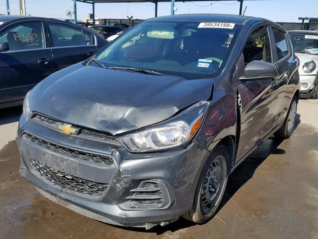 KL8CA6SA5HC700716 - 2017 CHEVROLET SPARK LS CHARCOAL photo 2