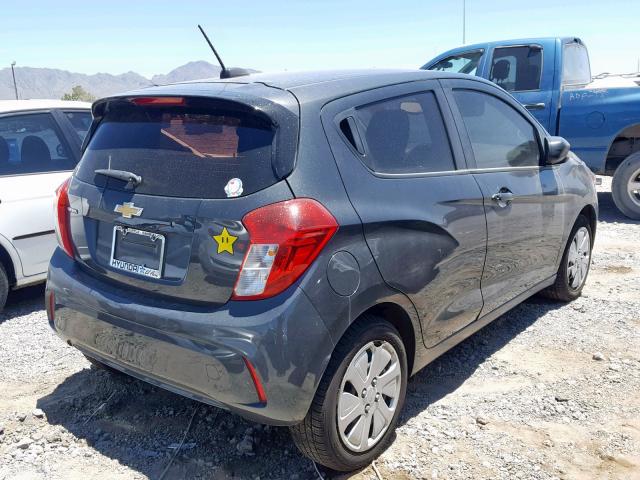 KL8CA6SA5HC700716 - 2017 CHEVROLET SPARK LS CHARCOAL photo 4