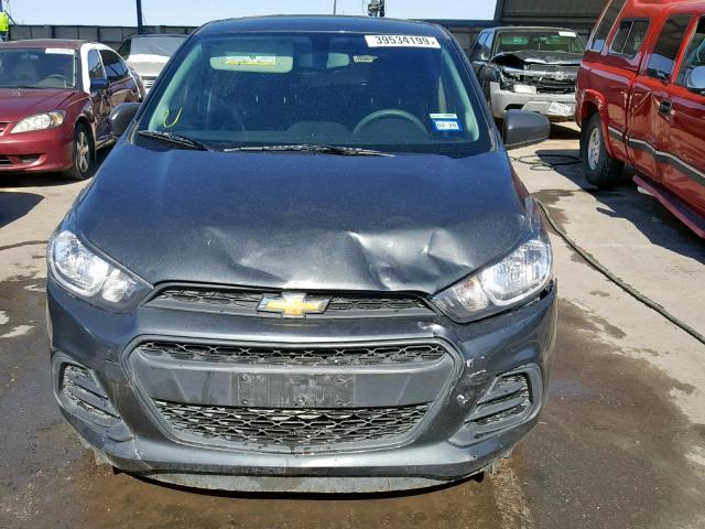 KL8CA6SA5HC700716 - 2017 CHEVROLET SPARK LS CHARCOAL photo 9