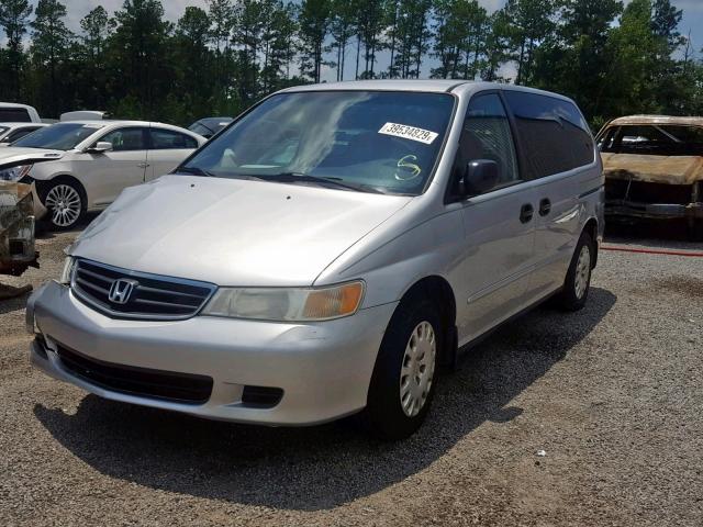 5FNRL18553B092894 - 2003 HONDA ODYSSEY LX SILVER photo 2