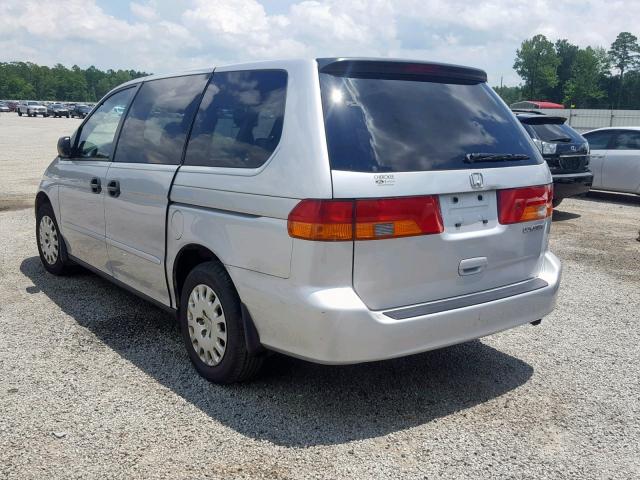 5FNRL18553B092894 - 2003 HONDA ODYSSEY LX SILVER photo 3