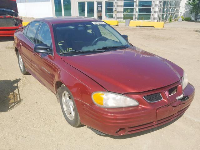 1G2NF52E2YM860498 - 2000 PONTIAC GRAND AM S BURGUNDY photo 1