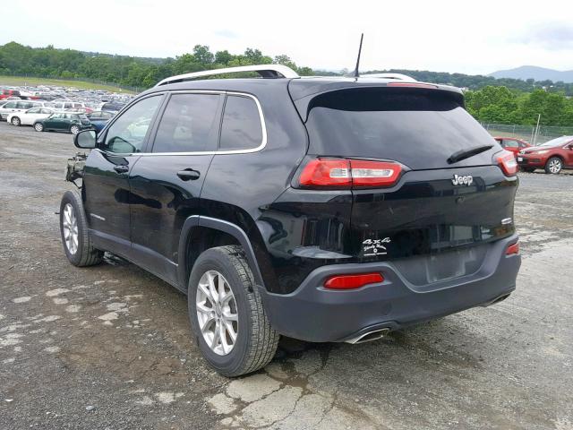 1C4PJMCS7HW613046 - 2017 JEEP CHEROKEE L BLACK photo 3